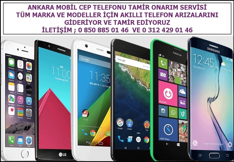 Ankara Gdl Gdl cep telefonu tamiri servisi